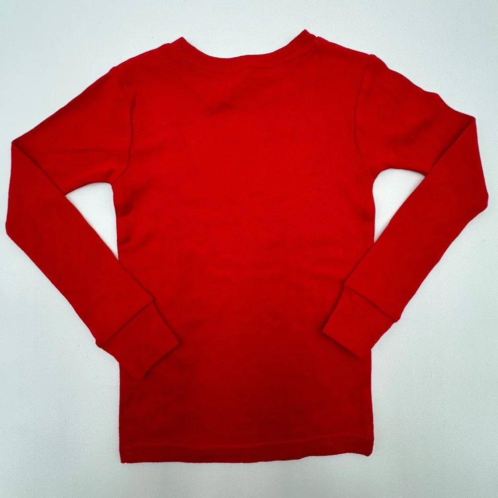 Carters Kids 2-Piece Set Santa Fleece and Cotton Pajamas 5t/5A Christmas‎ Cozy